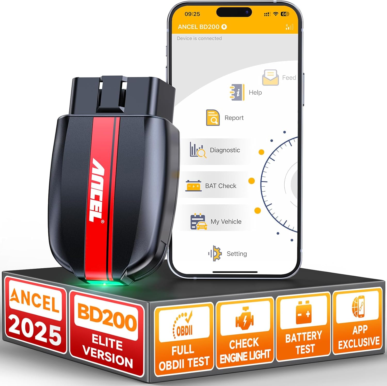 ANCEL BD200 Elite Bluetooth OBD2 scanner
