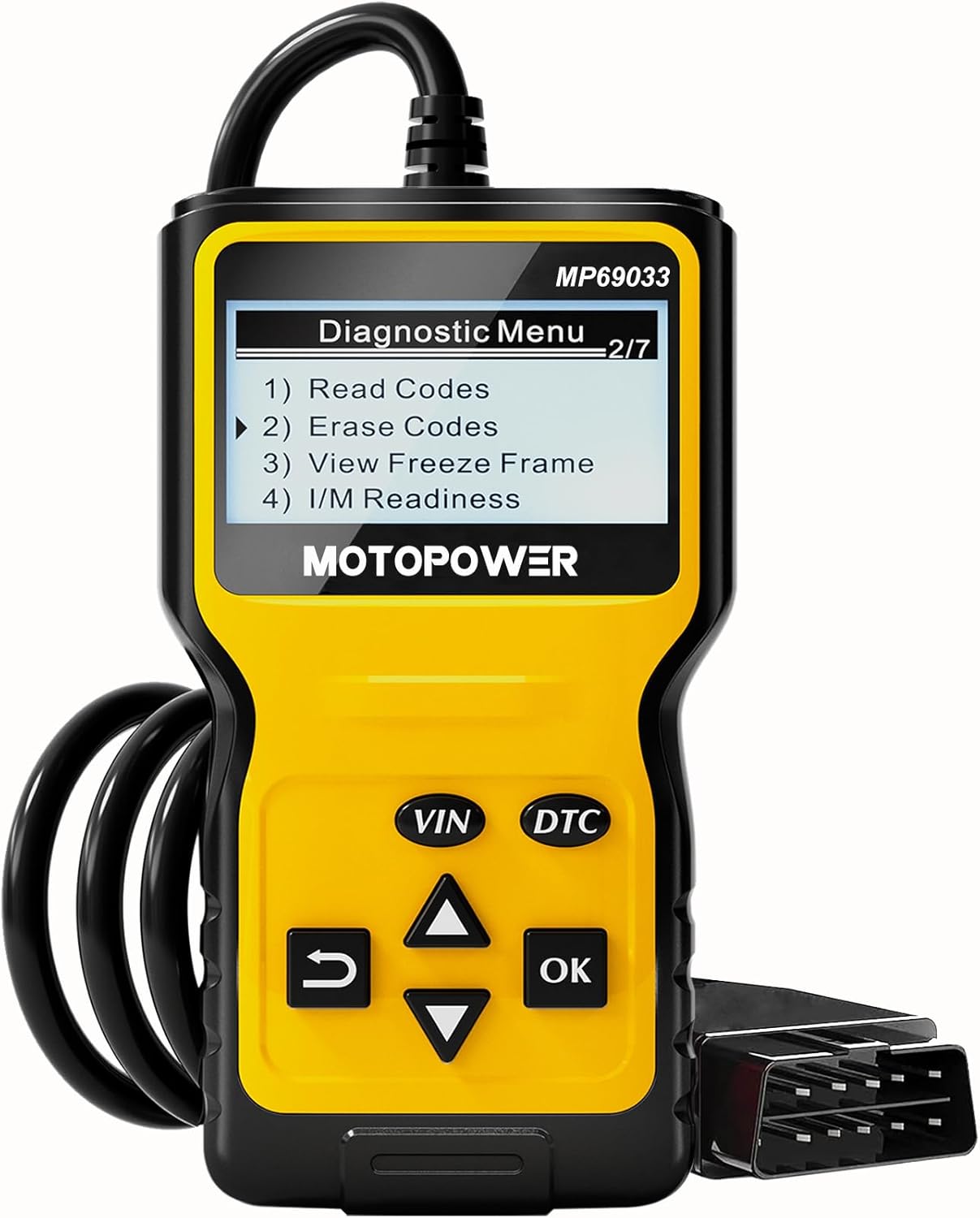 MOTOPOWER MP69033 wired OBD2 scanner